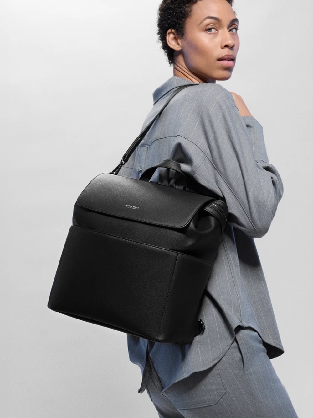 Mina Baie Kinney Midi Backpack